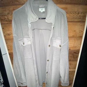 Gray Aerie Shacket